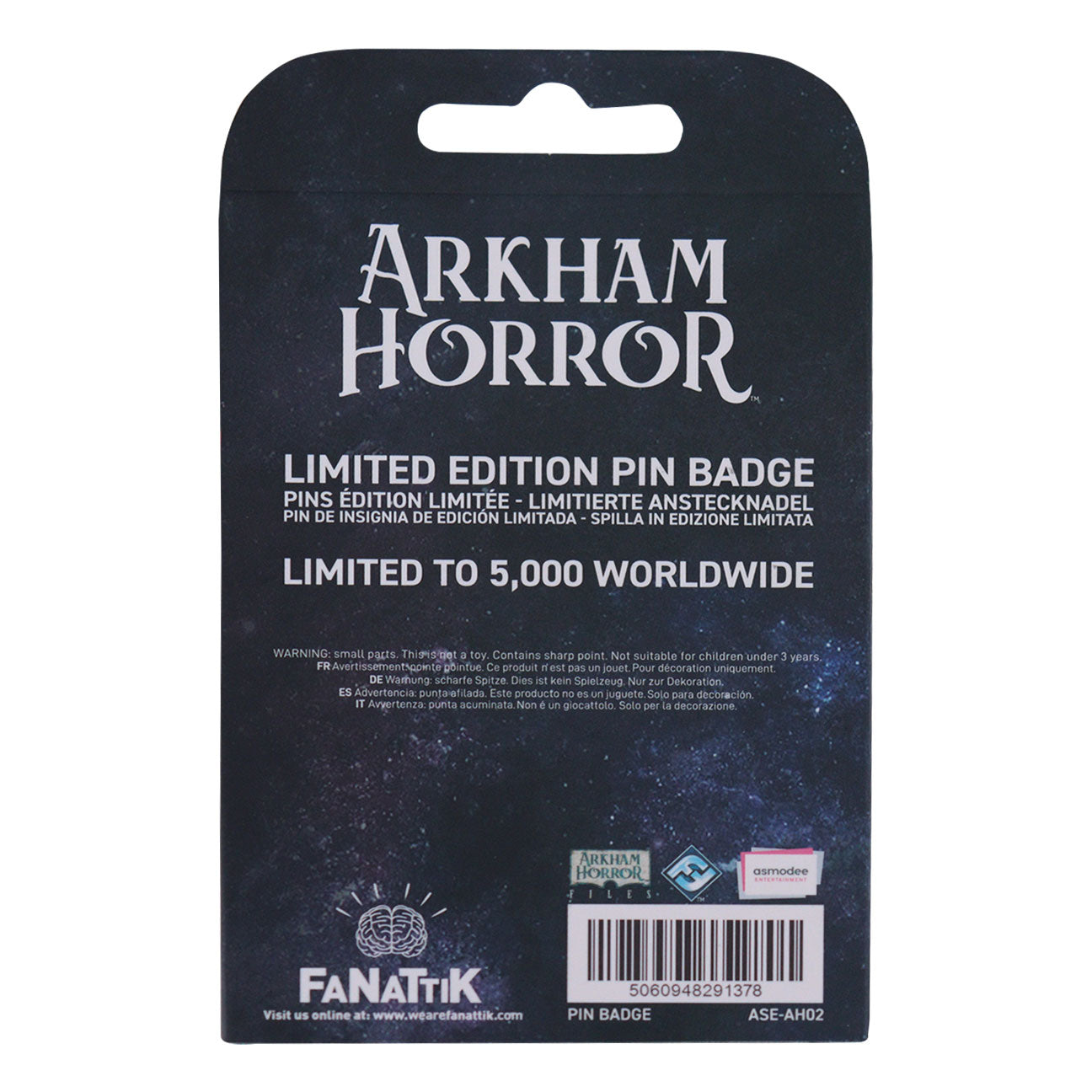 Arkham Horror Lead Investigator Pin Badge