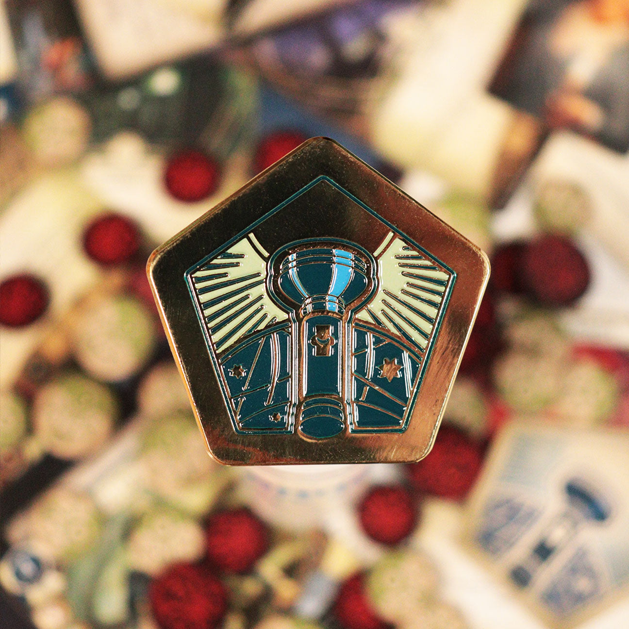 Arkham Horror Lead Investigator Pin Badge
