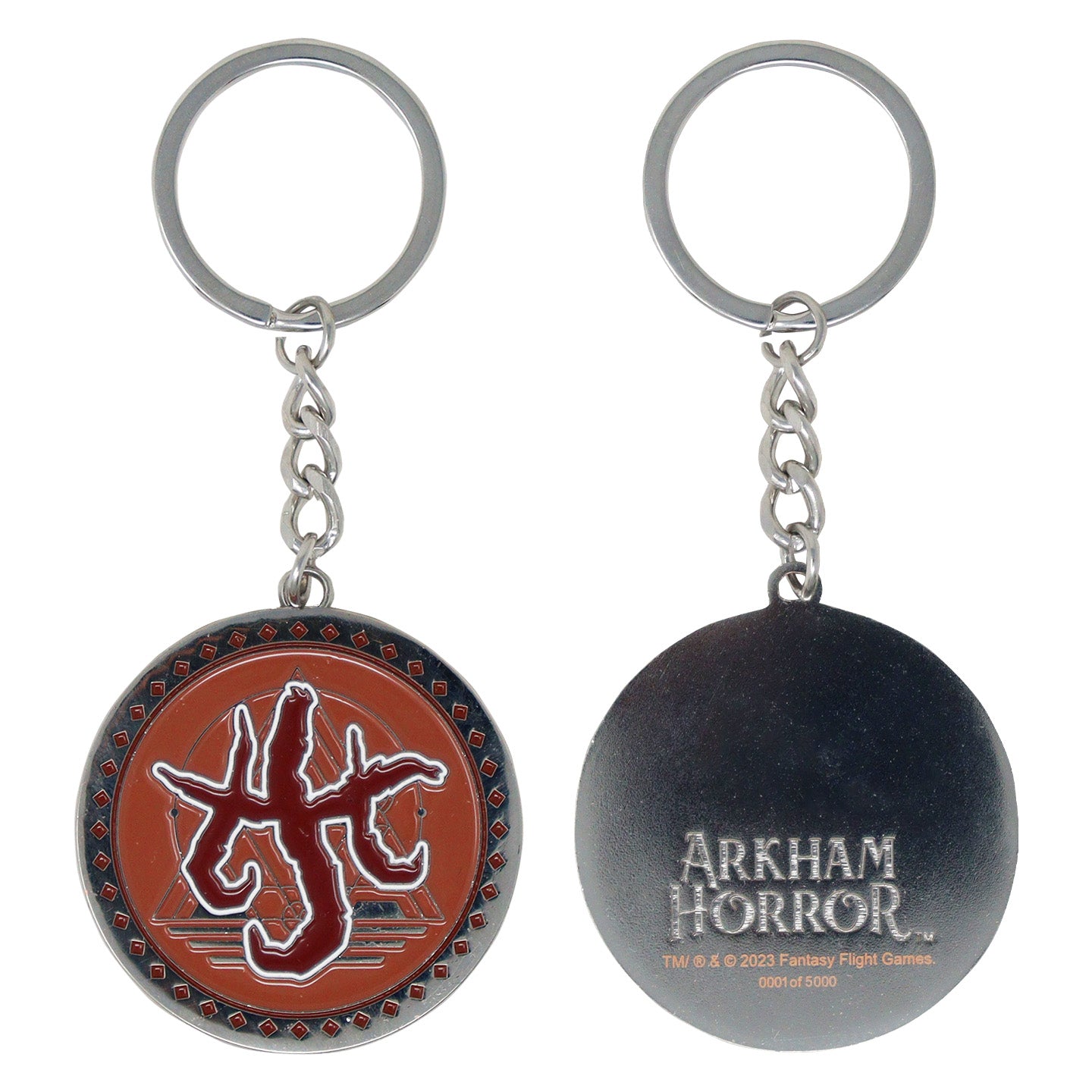 Arkham Horror Spread Doom Key Ring
