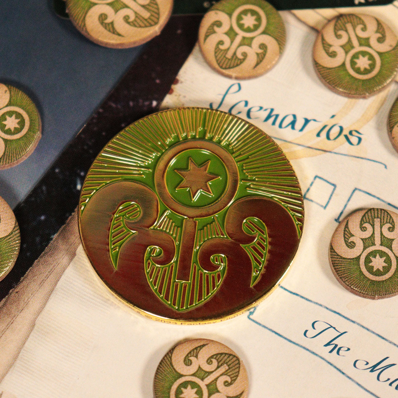 Arkham Horror Limited Edition Clues & Doom Collectible Coin