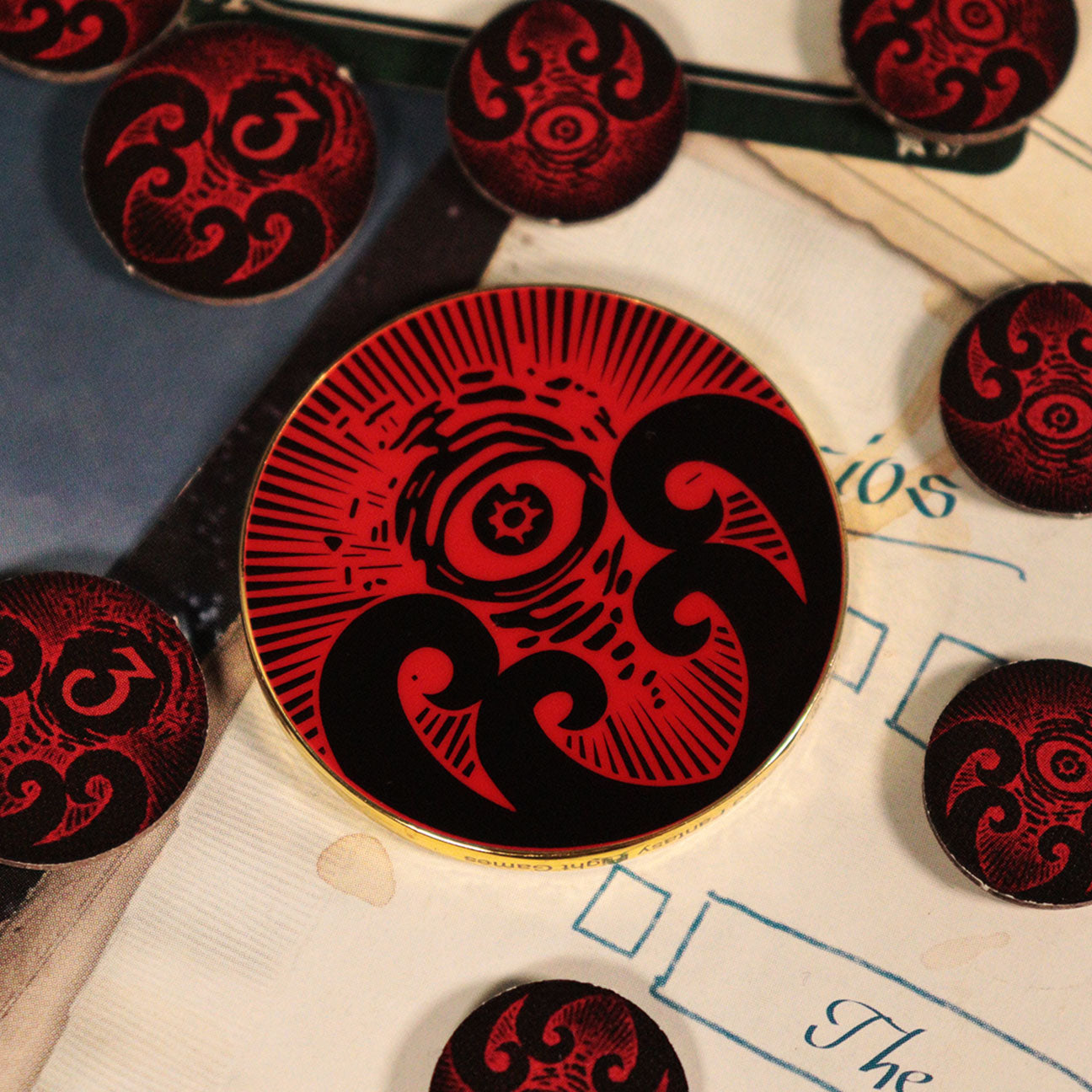 Arkham Horror Limited Edition Clues & Doom Collectible Coin