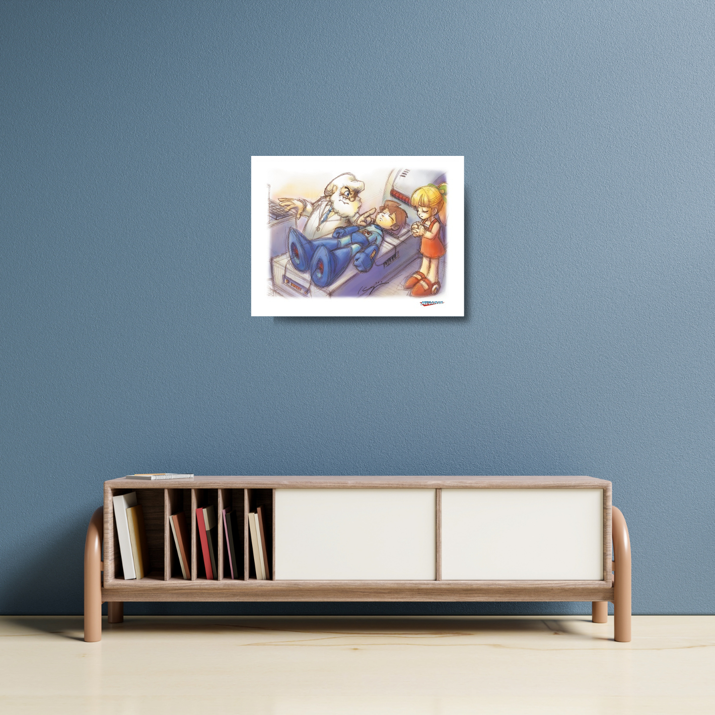 Megaman Limited Edition 14x11" Art Print