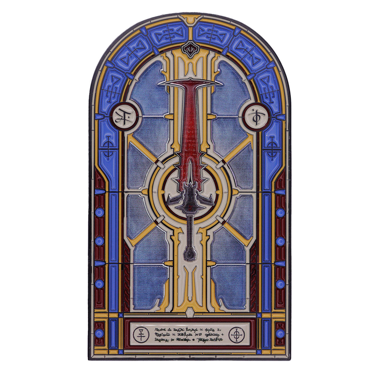 Doom Limited Edition Crucible Sword Stained Glass Window Ingot
