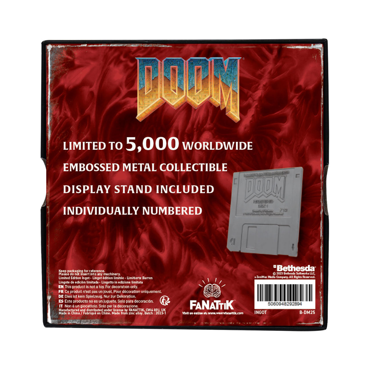 Doom Floppy Disc Limited Edition Replica