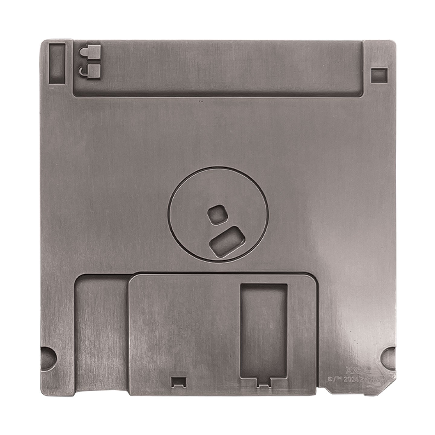 DOOM II Floppy Disk Replica Antique Silver Edition