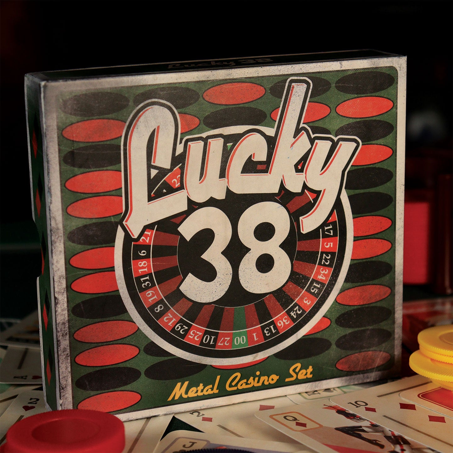 Fallout New Vegas Lucky 38 Metal Casino Set