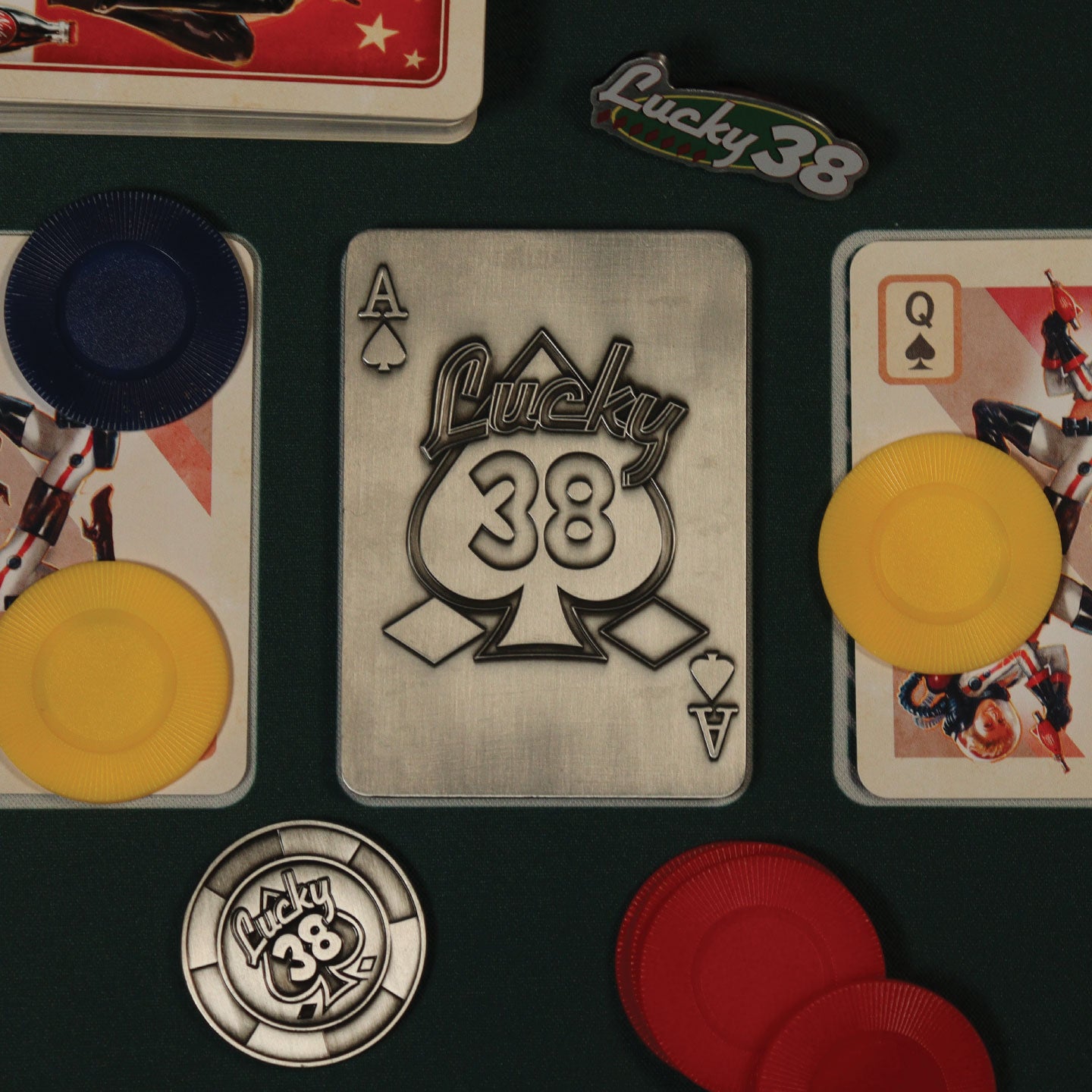 Fallout New Vegas Lucky 38 Metal Casino Set