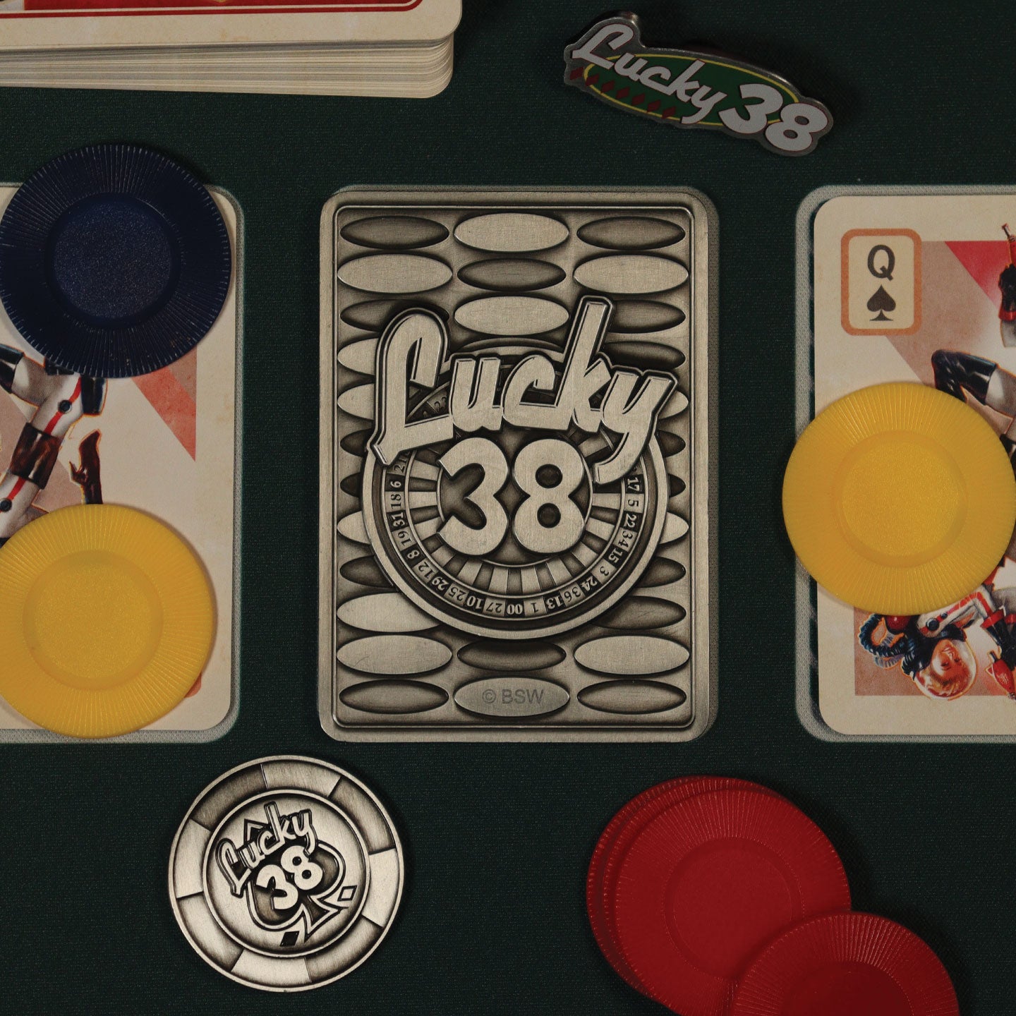 Fallout New Vegas Lucky 38 Metal Casino Set