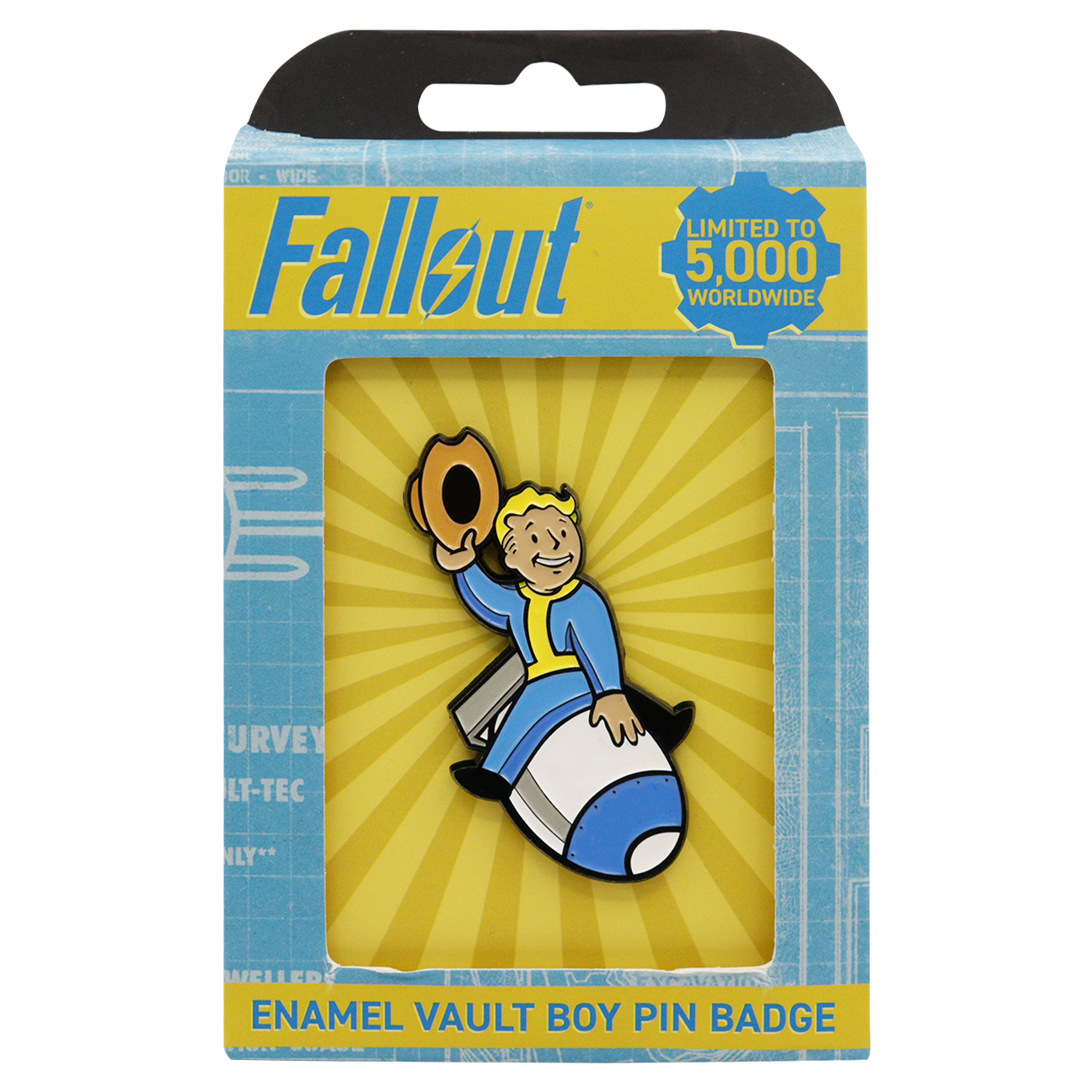 Fallout Limited Edition Vault Boy Pin Badge