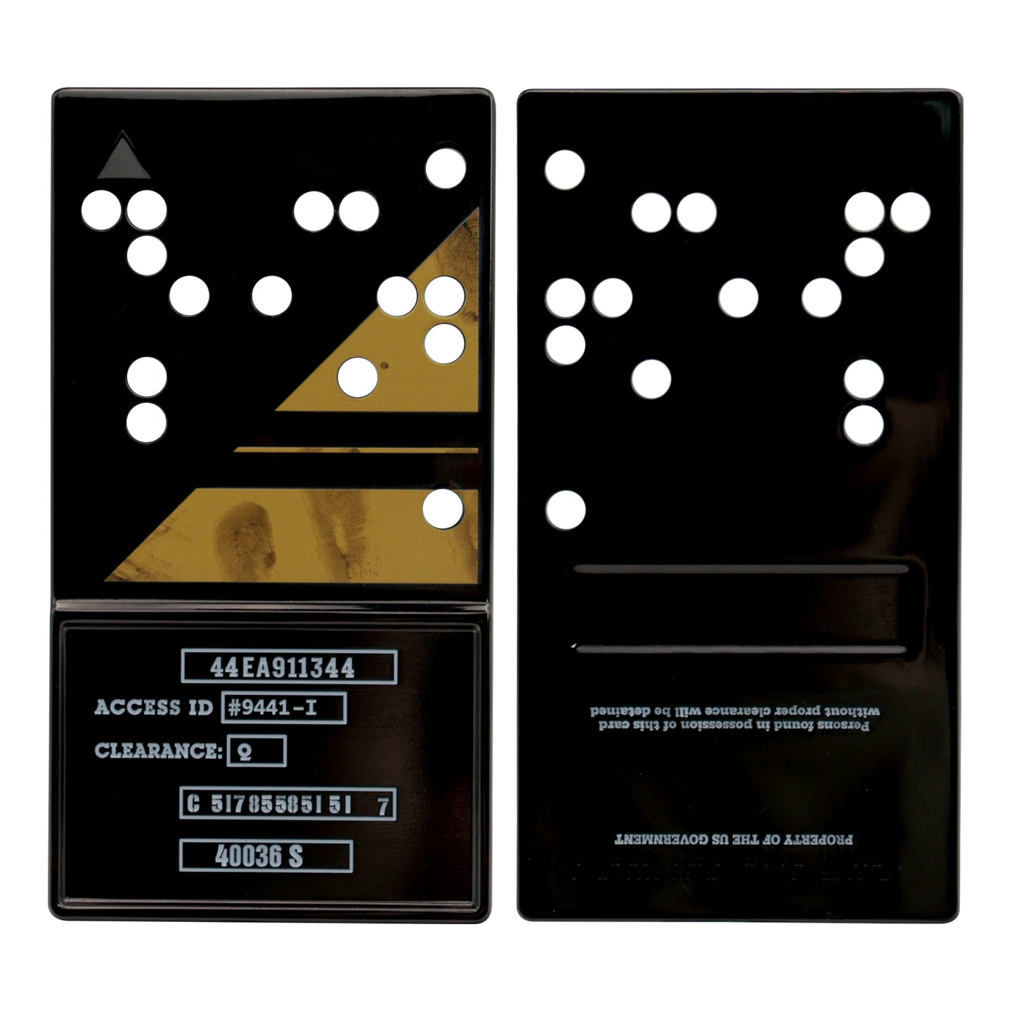 Limited edition Fallout Nuclear Keycard Replica from Fanattik