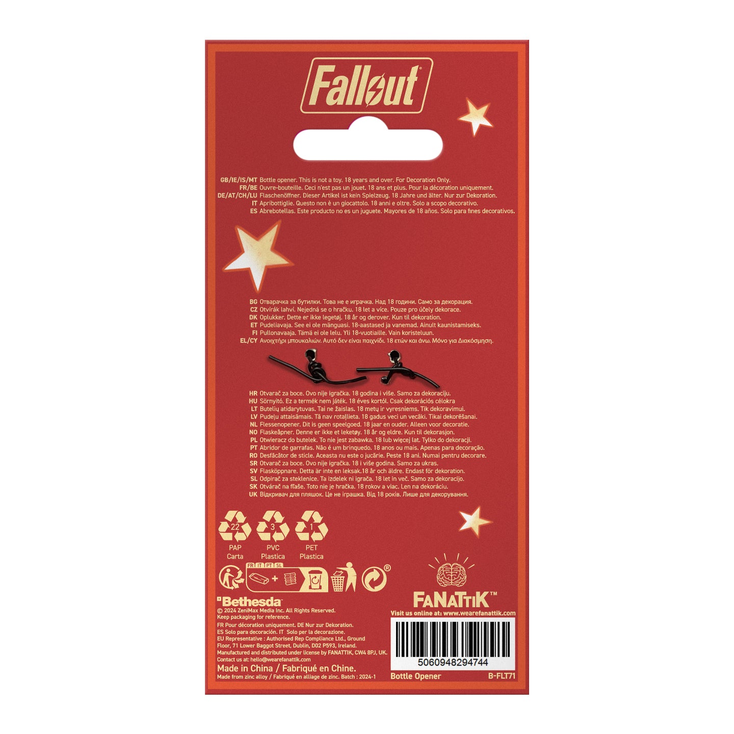 Fallout Nuka Cola Bottle Opener