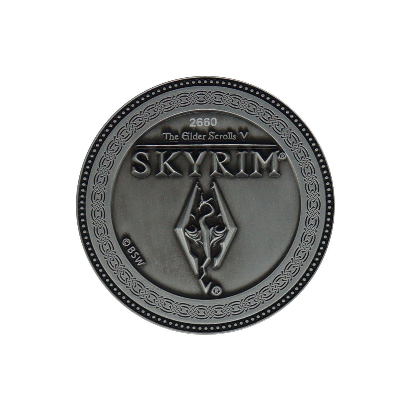 Elder Scrolls Skyrim Collectible Coin