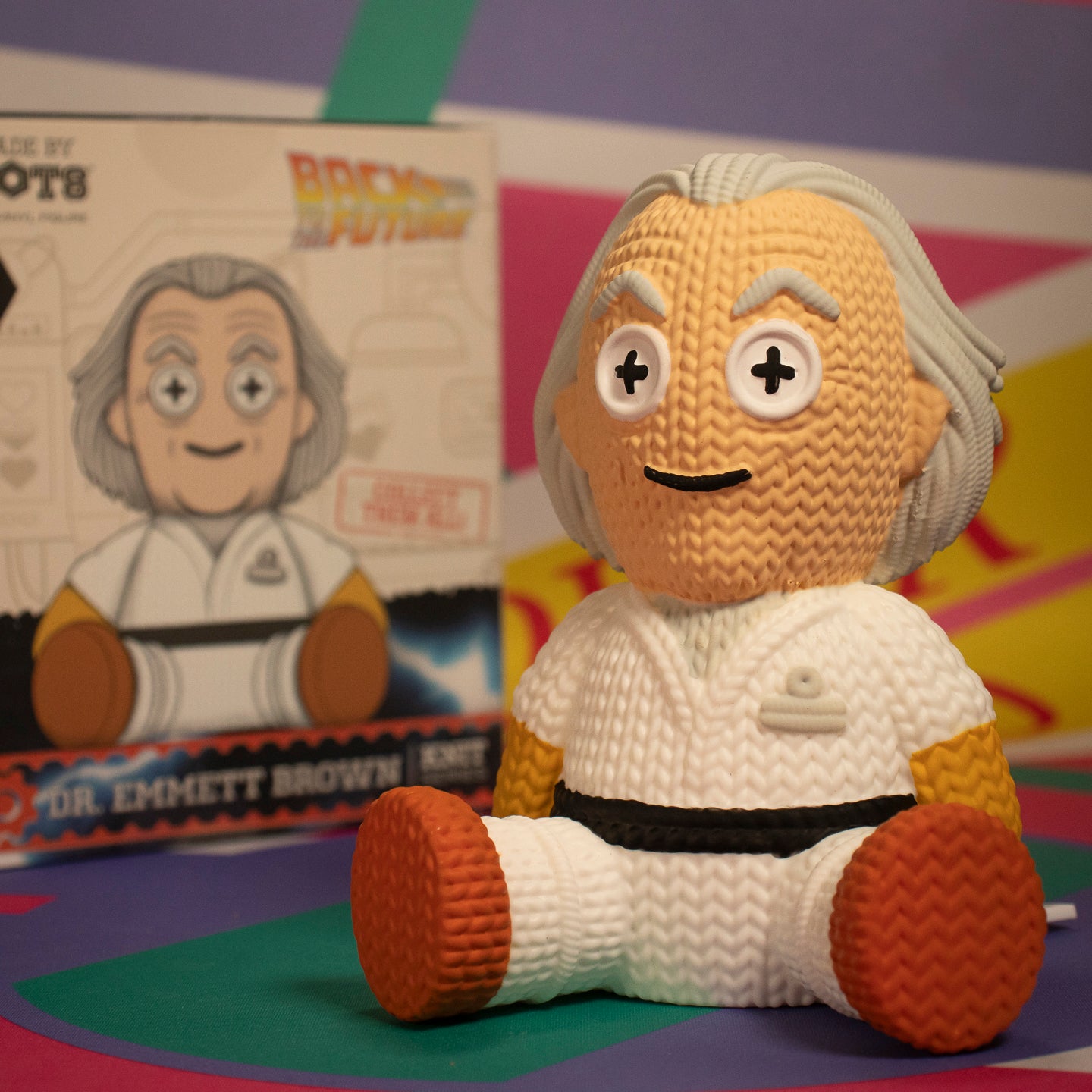 Back to the Future - Doc Brown Collectible Vinyl Figure from Handmade by Robots
