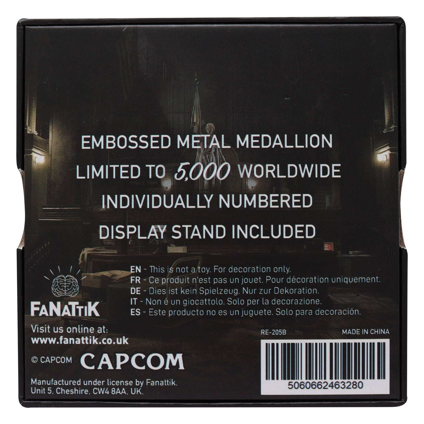 Resident Evil 2 Limited Edition Replica Maiden Medallion