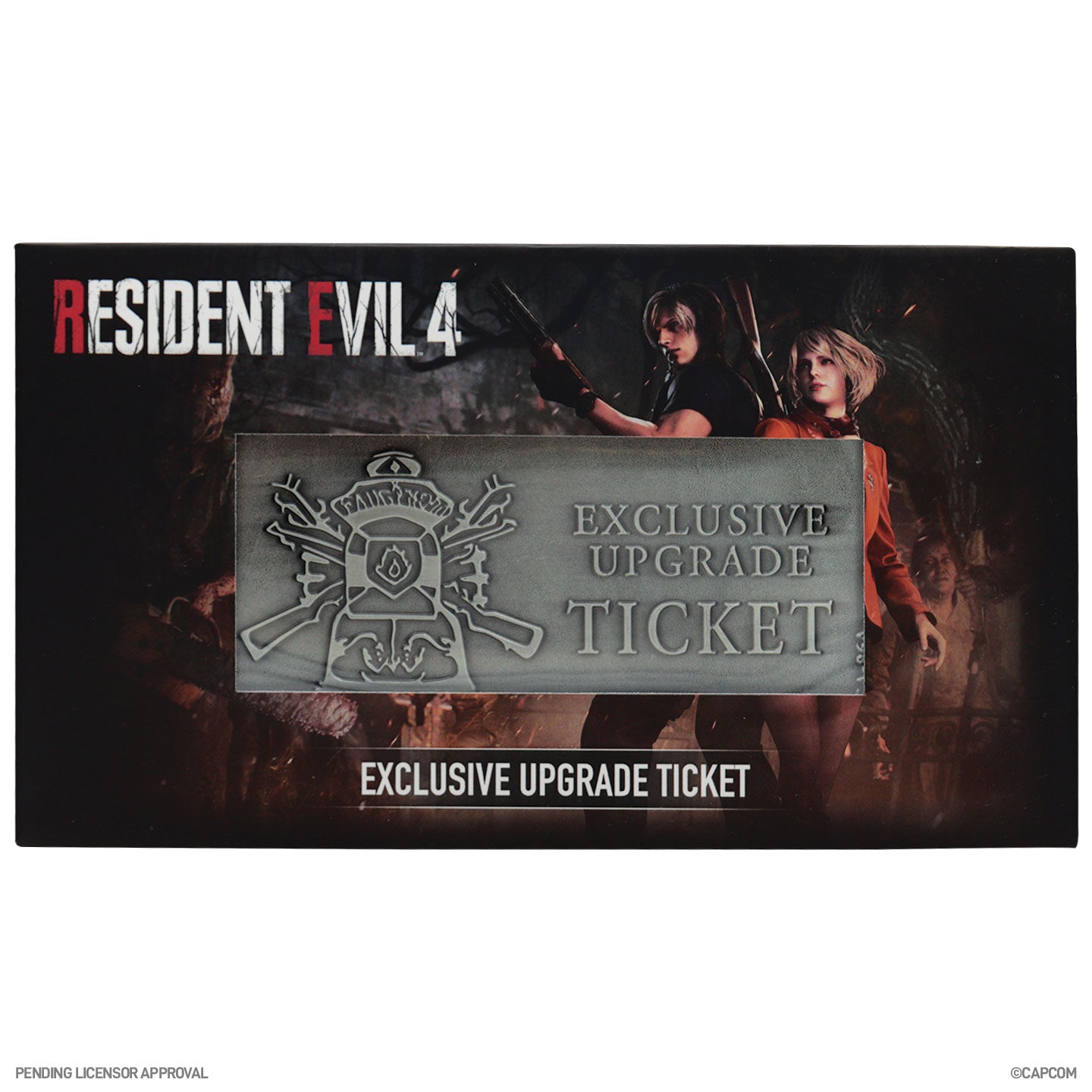 Resident Evil 4 Metal Exclusive Upgrade Ticket