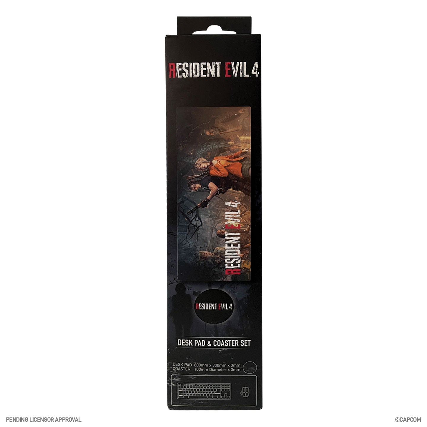Resident Evil 4 Desk Pad & Coaster Set