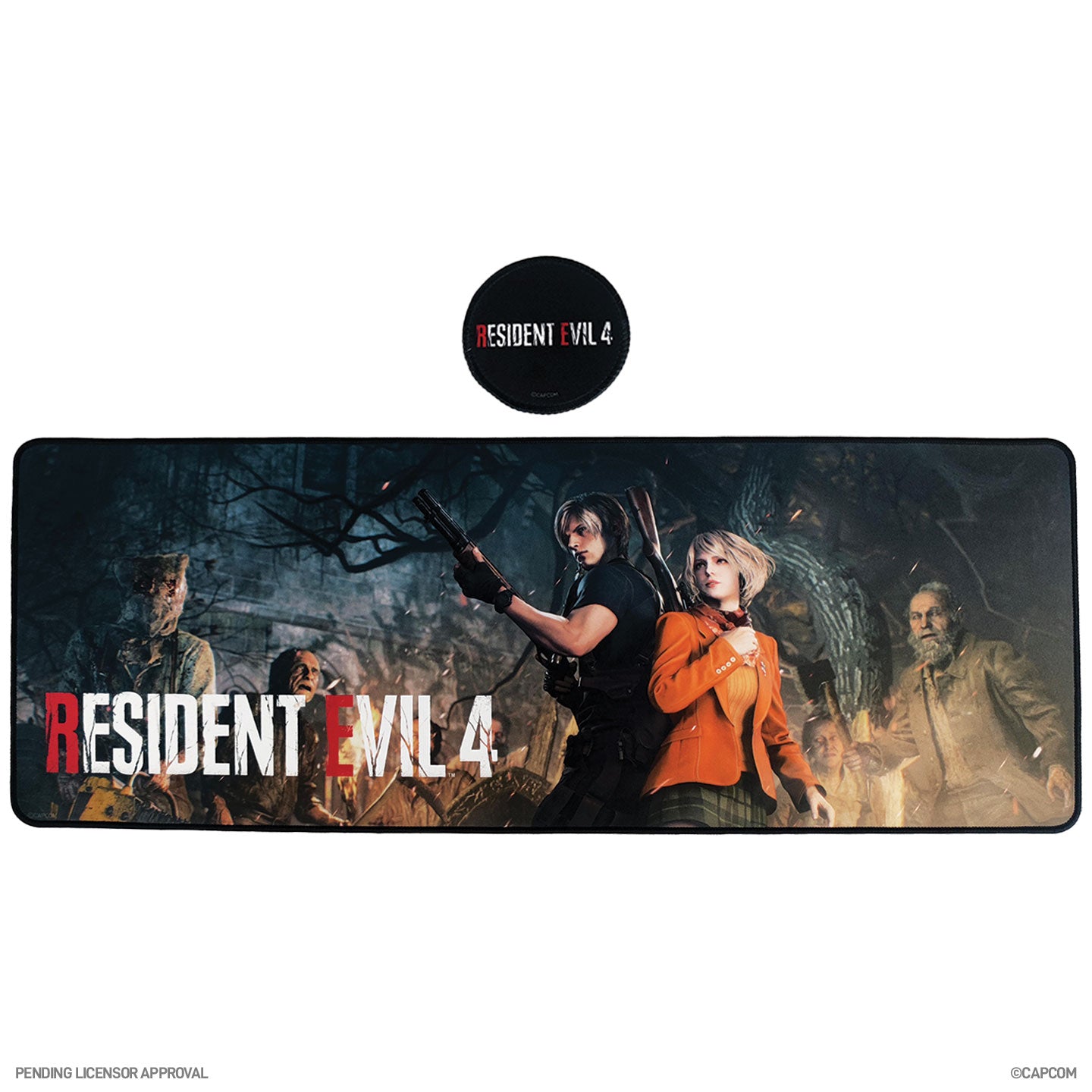 Resident Evil 4 Desk Pad & Coaster Set
