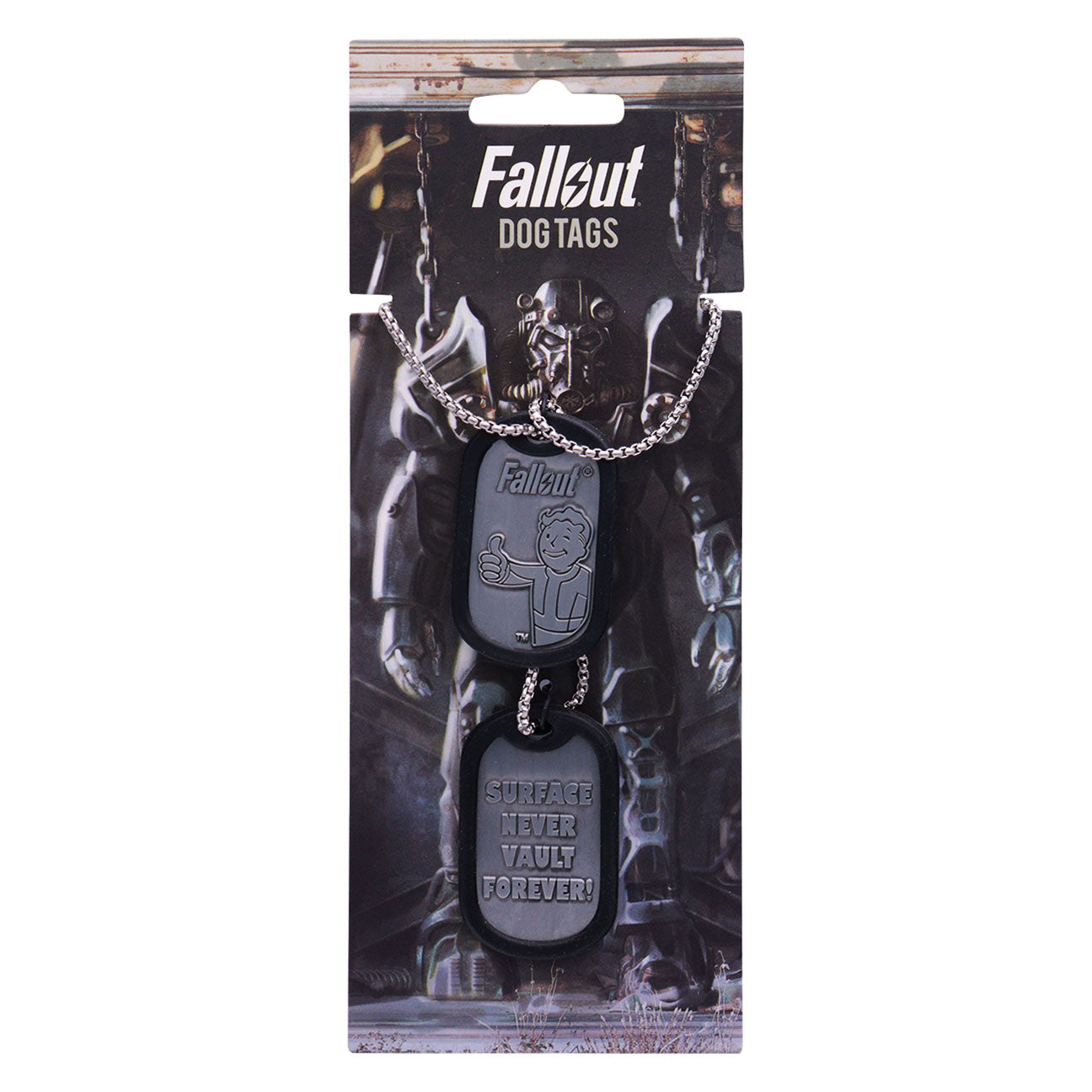 Fallout Vault-Tec Metal Dog Tags