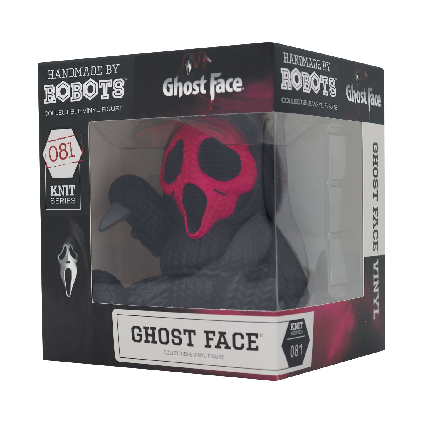 Ghostface - Fluorescent Pink Collectible Vinyl Figure from Handmade By Robots