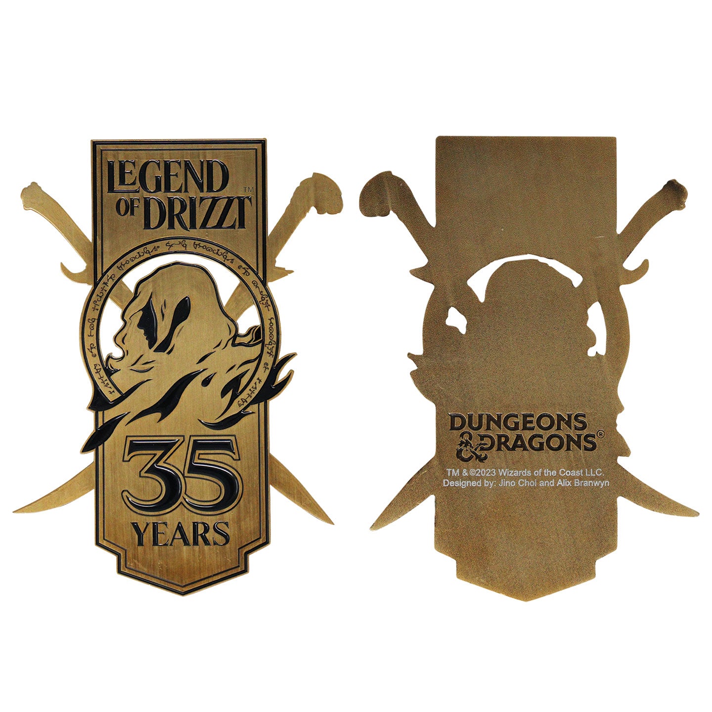 Dungeons & Dragons Limited Edition Legend of Drizzt 35th Anniversary Ingot