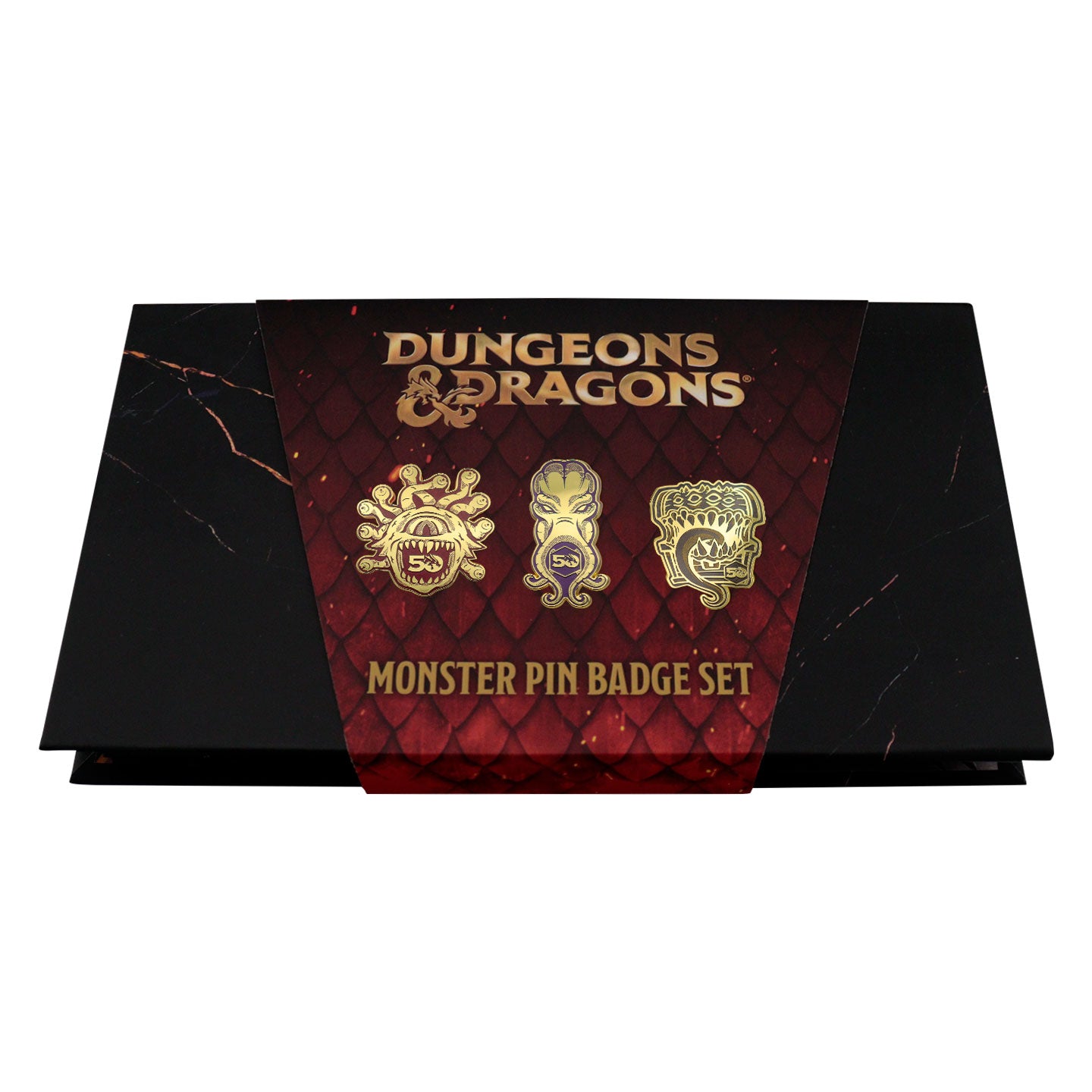 Dungeons & Dragons 50th Anniversary Set of 3 Pin Badges