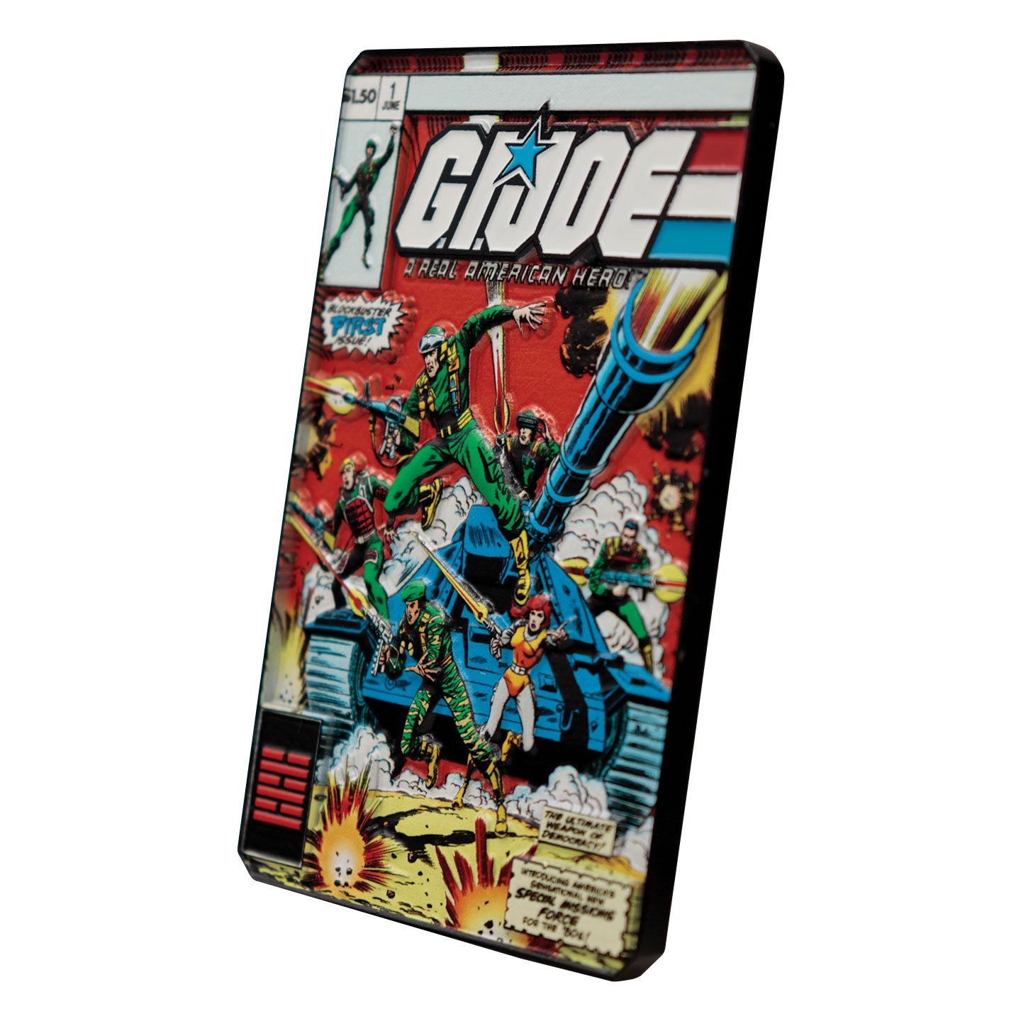 G.I. Joe: A Real American Hero #1 Limited Edition Ingot