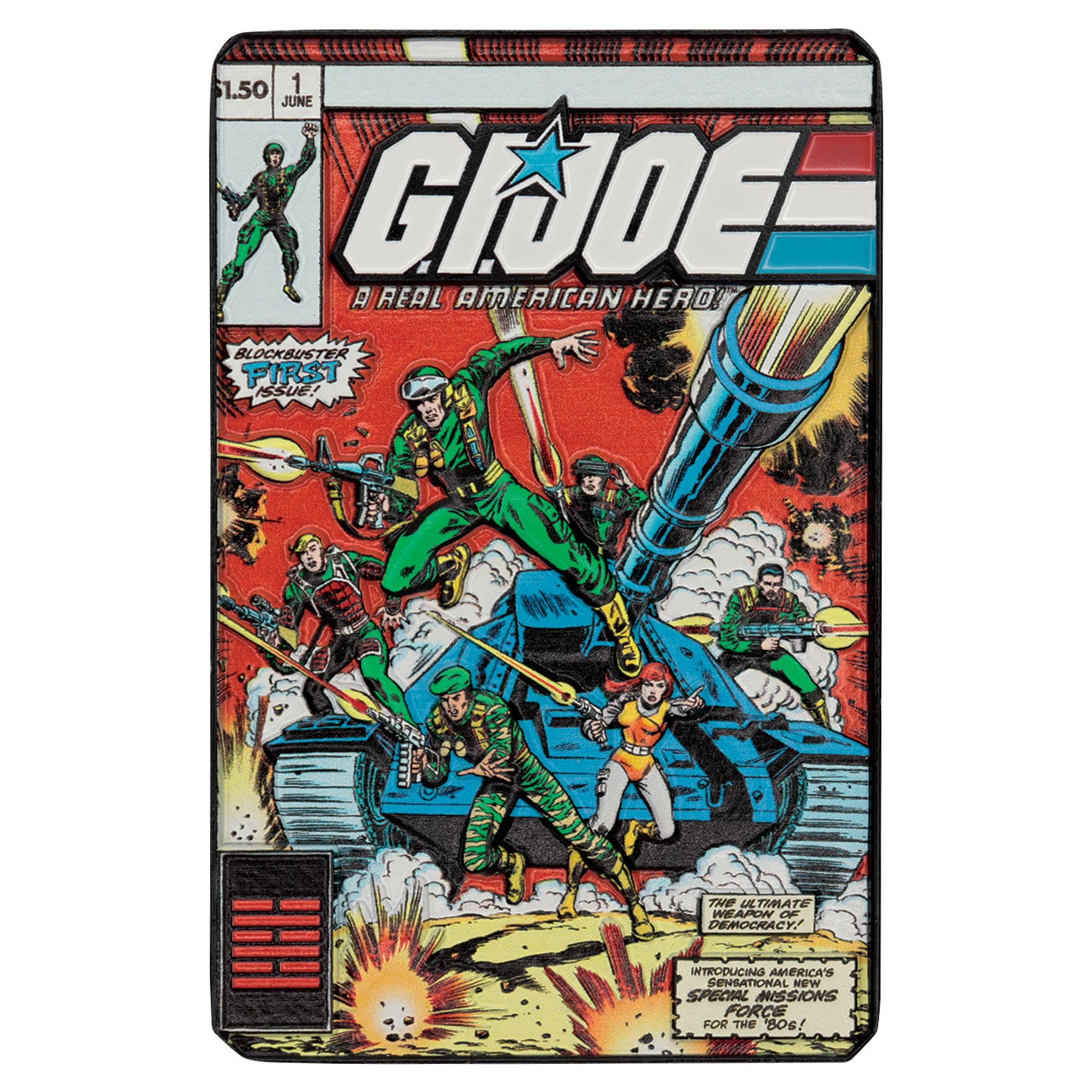 G.I. Joe: A Real American Hero #1 Limited Edition Ingot