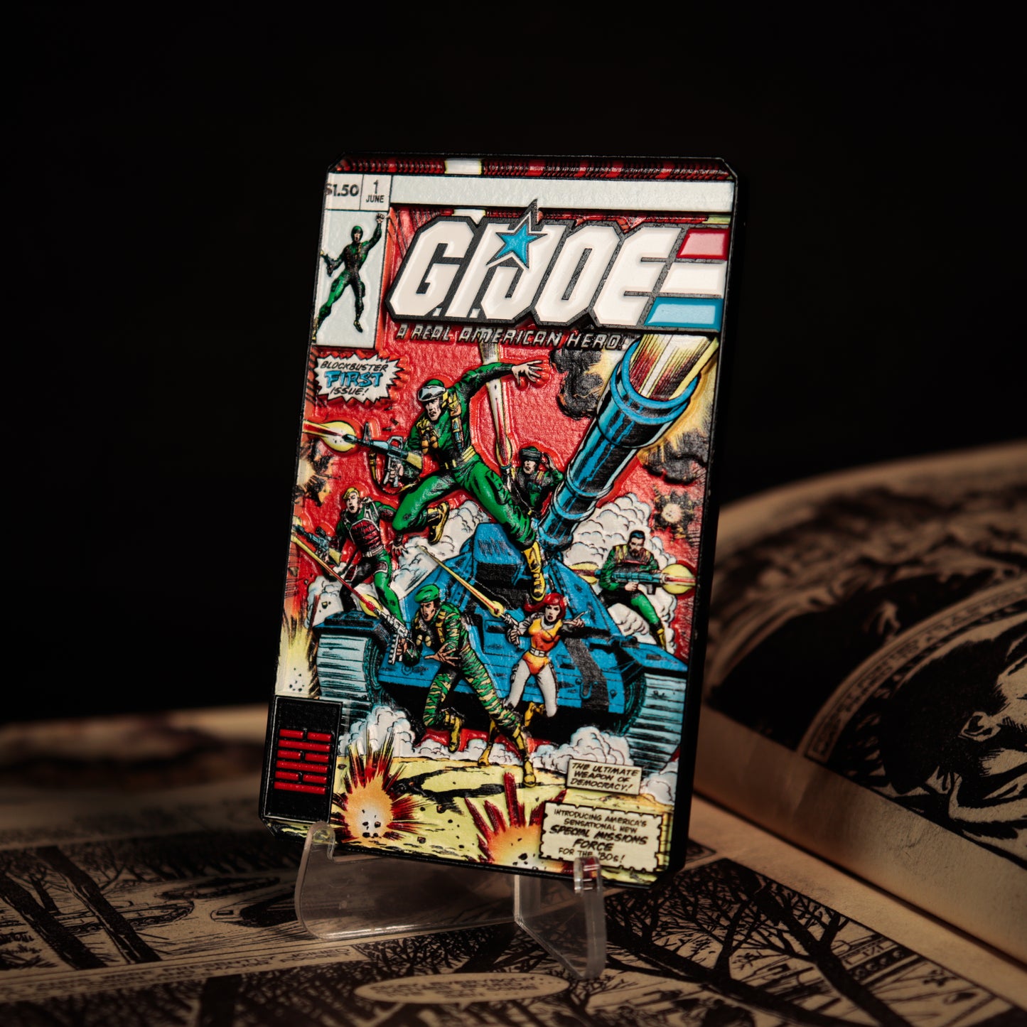 G.I. Joe: A Real American Hero #1 Limited Edition Ingot