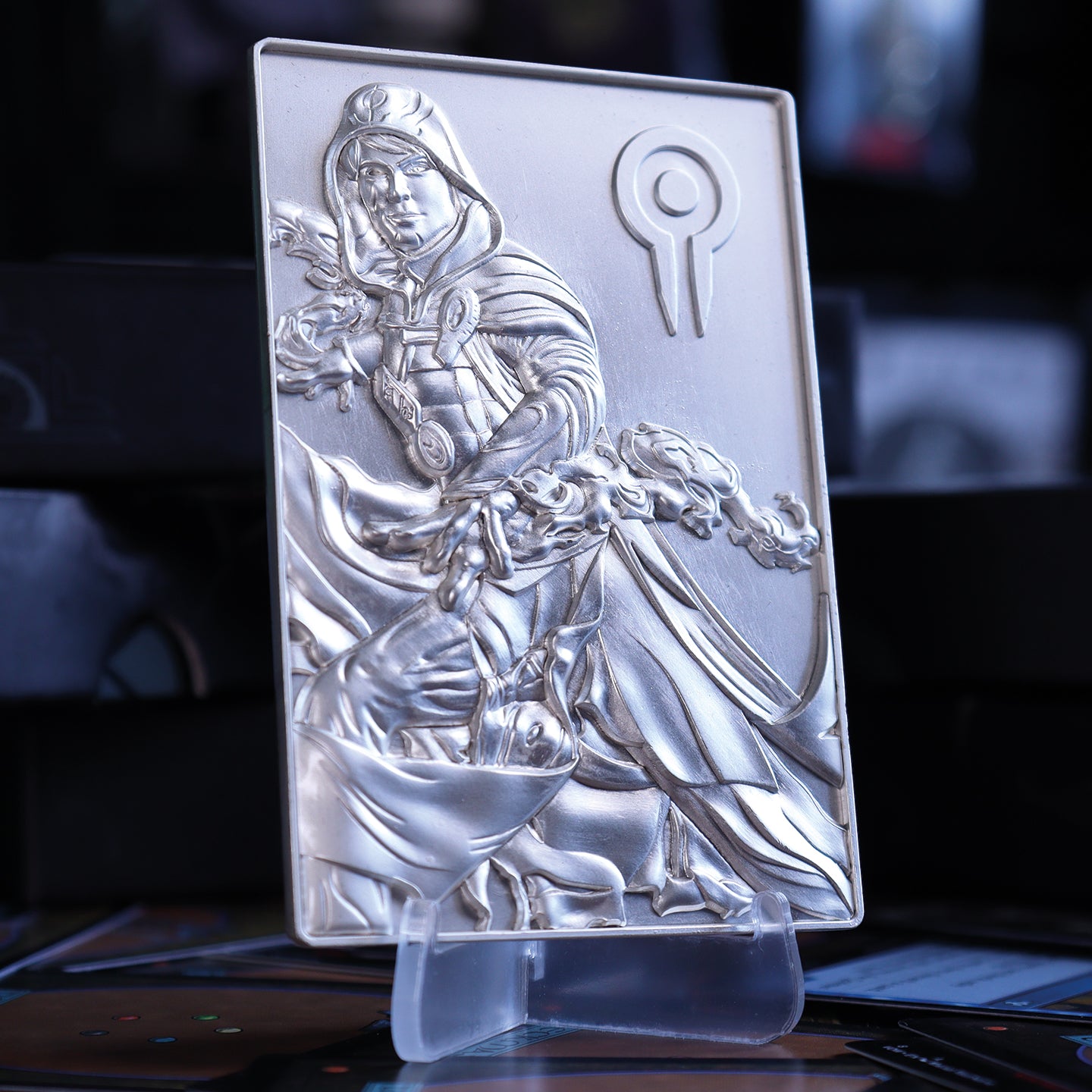 Magic the Gathering Limited Edition .999 Silver Plated Jace Beleren Ingot