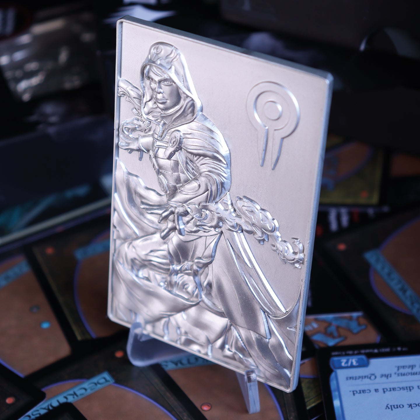 Magic the Gathering Limited Edition .999 Silver Plated Jace Beleren Ingot