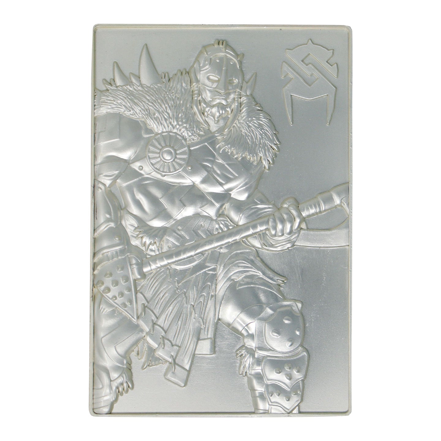Magic the Gathering Limited Edition .999 Silver Plated Garruk Wildspeaker Ingot
