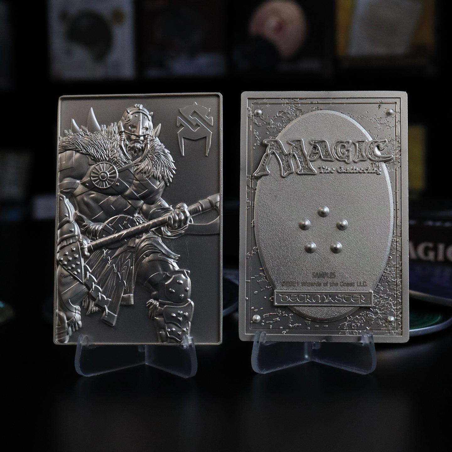 Magic the Gathering Limited Edition .999 Silver Plated Garruk Wildspeaker Ingot