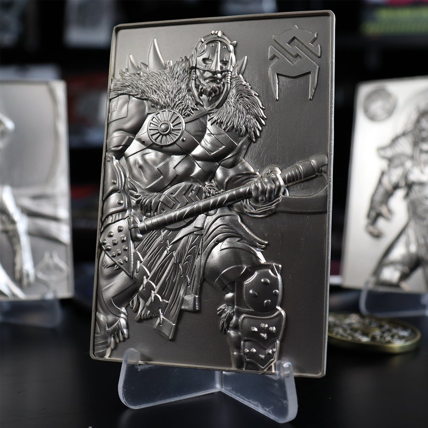 Magic the Gathering Limited Edition .999 Silver Plated Garruk Wildspeaker Ingot