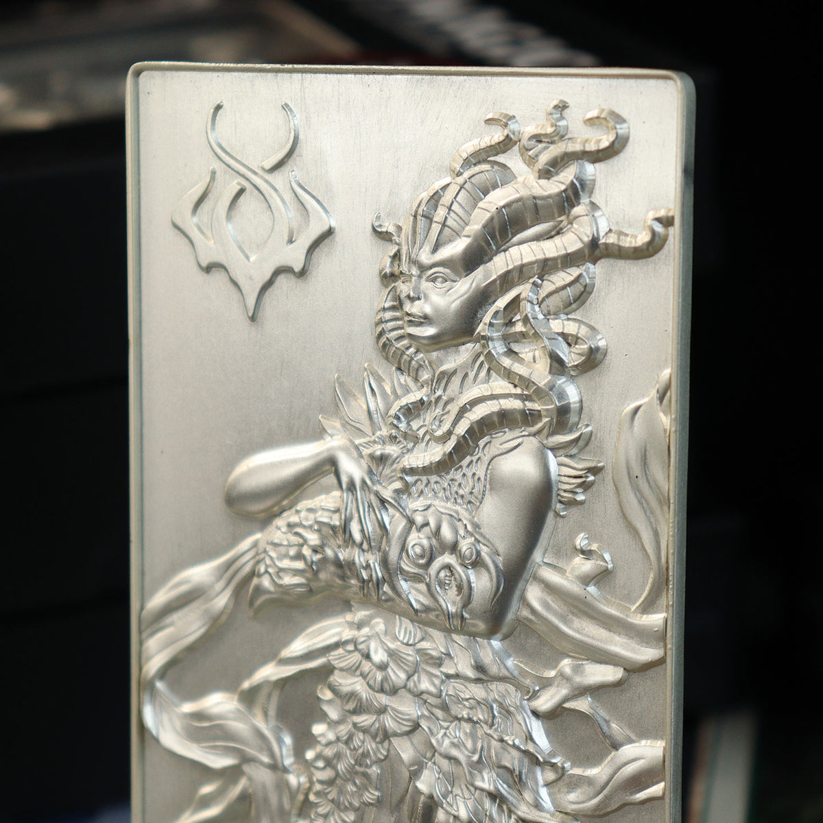 Magic the Gathering Limited Edition .999 Silver Plated Vraska Ingot