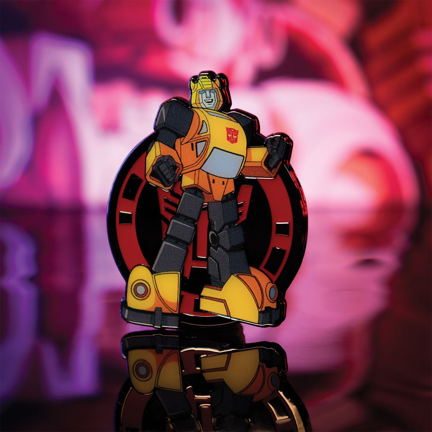 Transformers Mystery Pin Badge CDU Containing 12 Blind Boxes