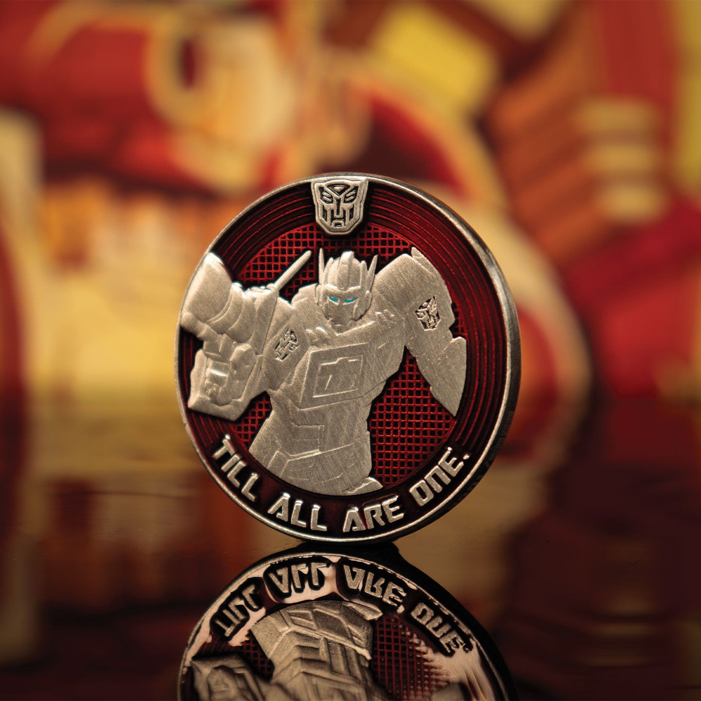 Transformers G1 Autobots vs Decepticons Limited Edition Coin