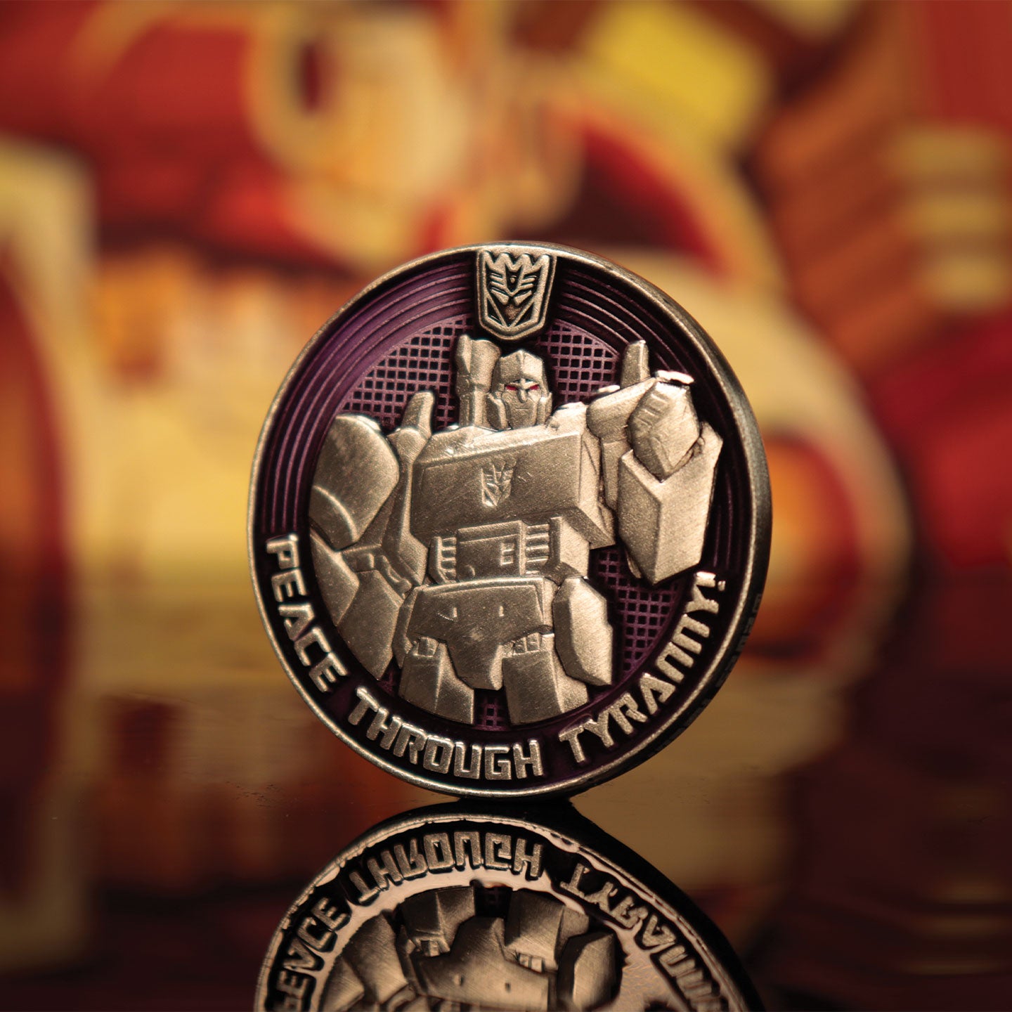 Transformers G1 Autobots vs Decepticons Limited Edition Coin
