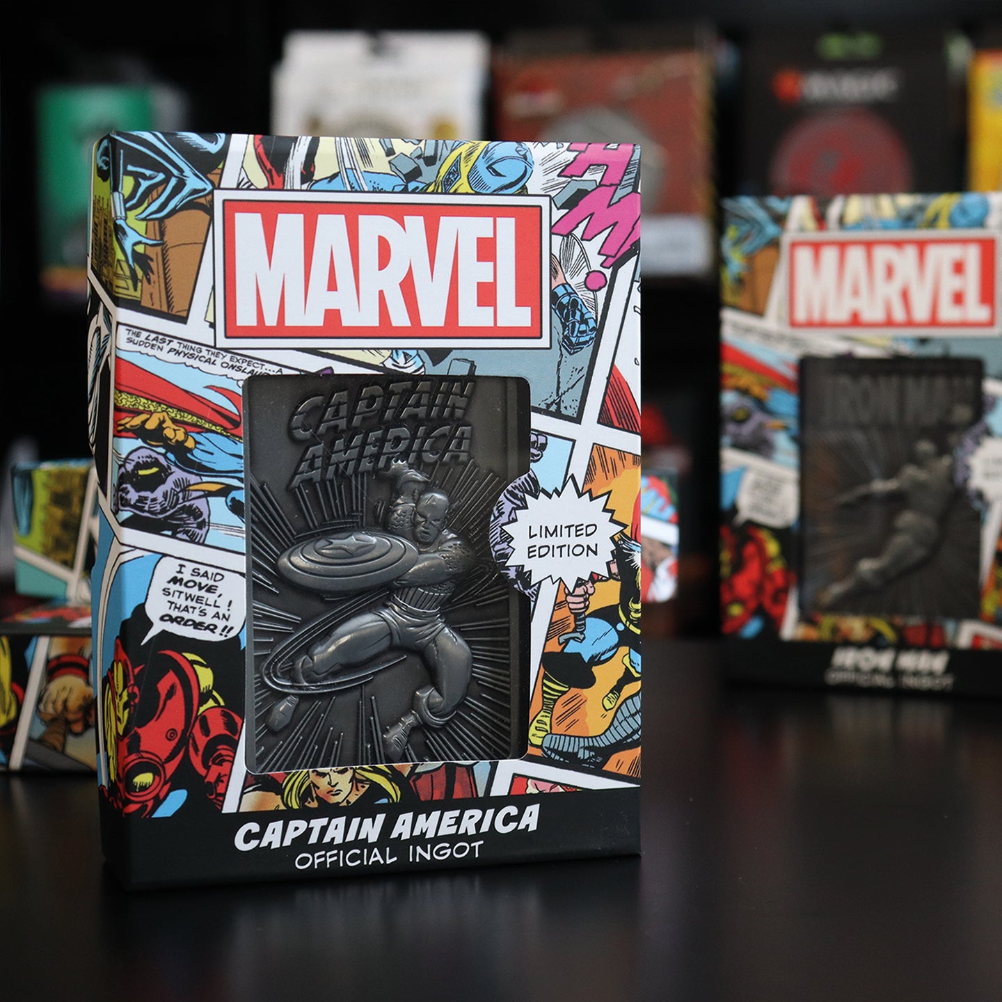 Marvel Limited Edition Captain America Ingot