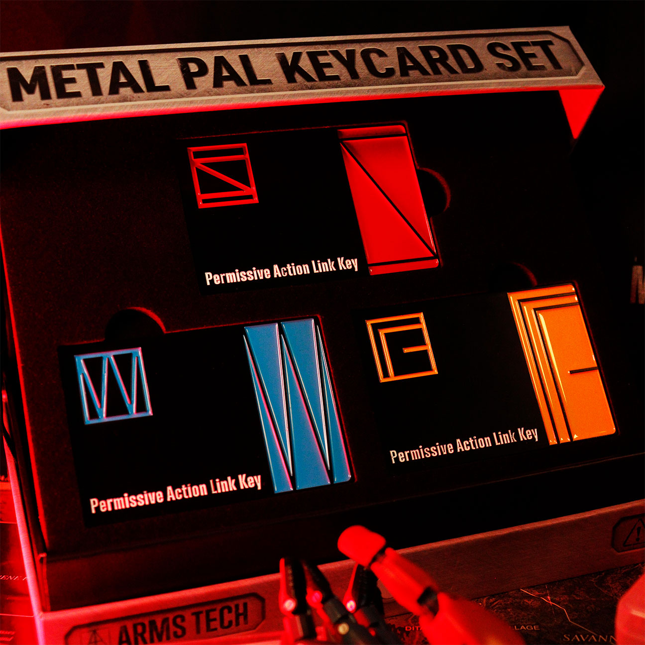 Metal Gear Solid Limited Edition PAL Keycard Set