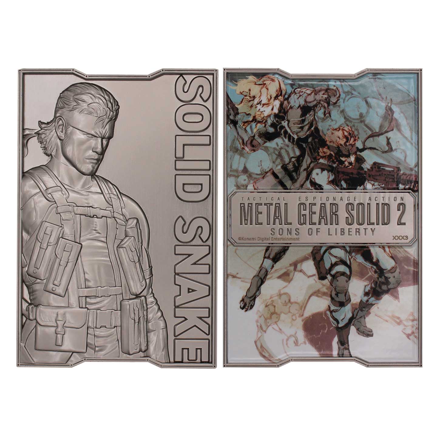 Metal Gear Solid 2 Solid Snake Ingot