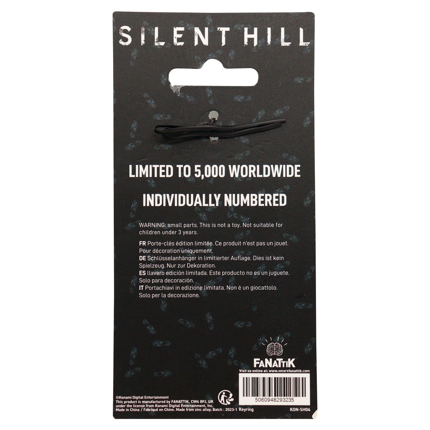 Silent Hill Limited Edition Hotel Keychain