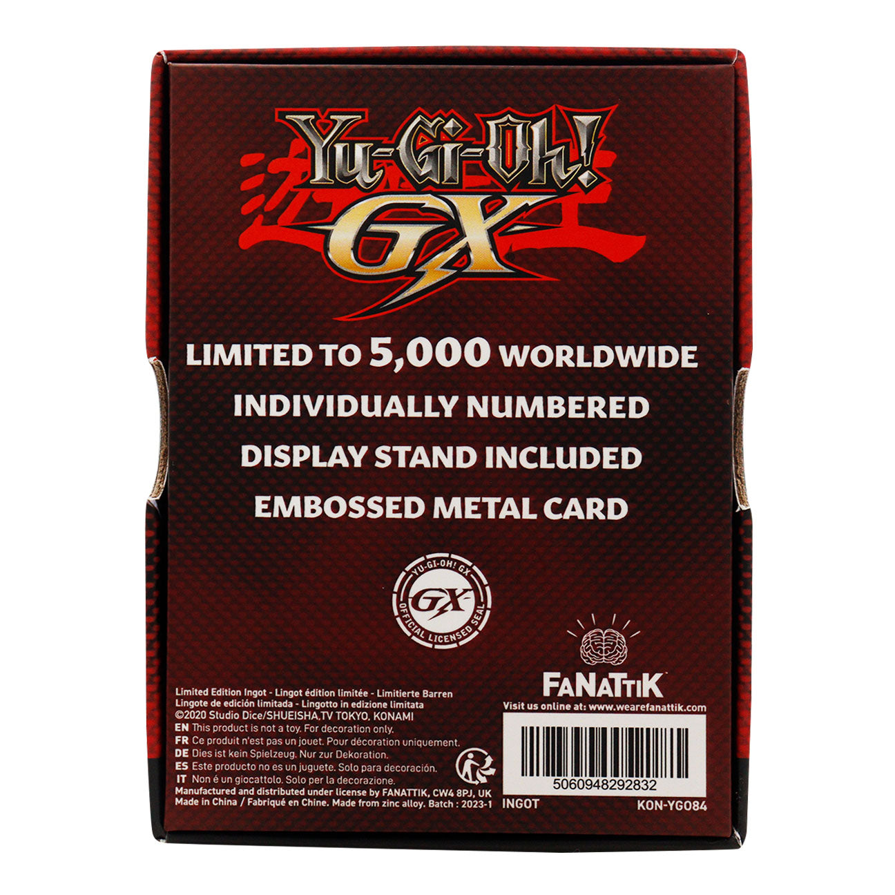 Yu-Gi-Oh! GX Limited Edition Elemental Hero Burstinatrix Ingot