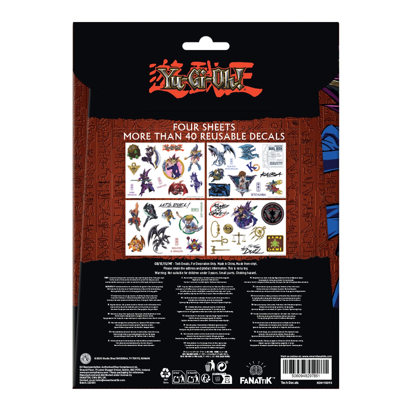 Yu-Gi-Oh! Tech Decals