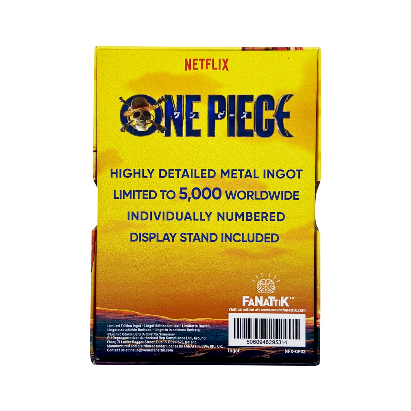 One Piece Limited Edition Wanted Poster Ingot