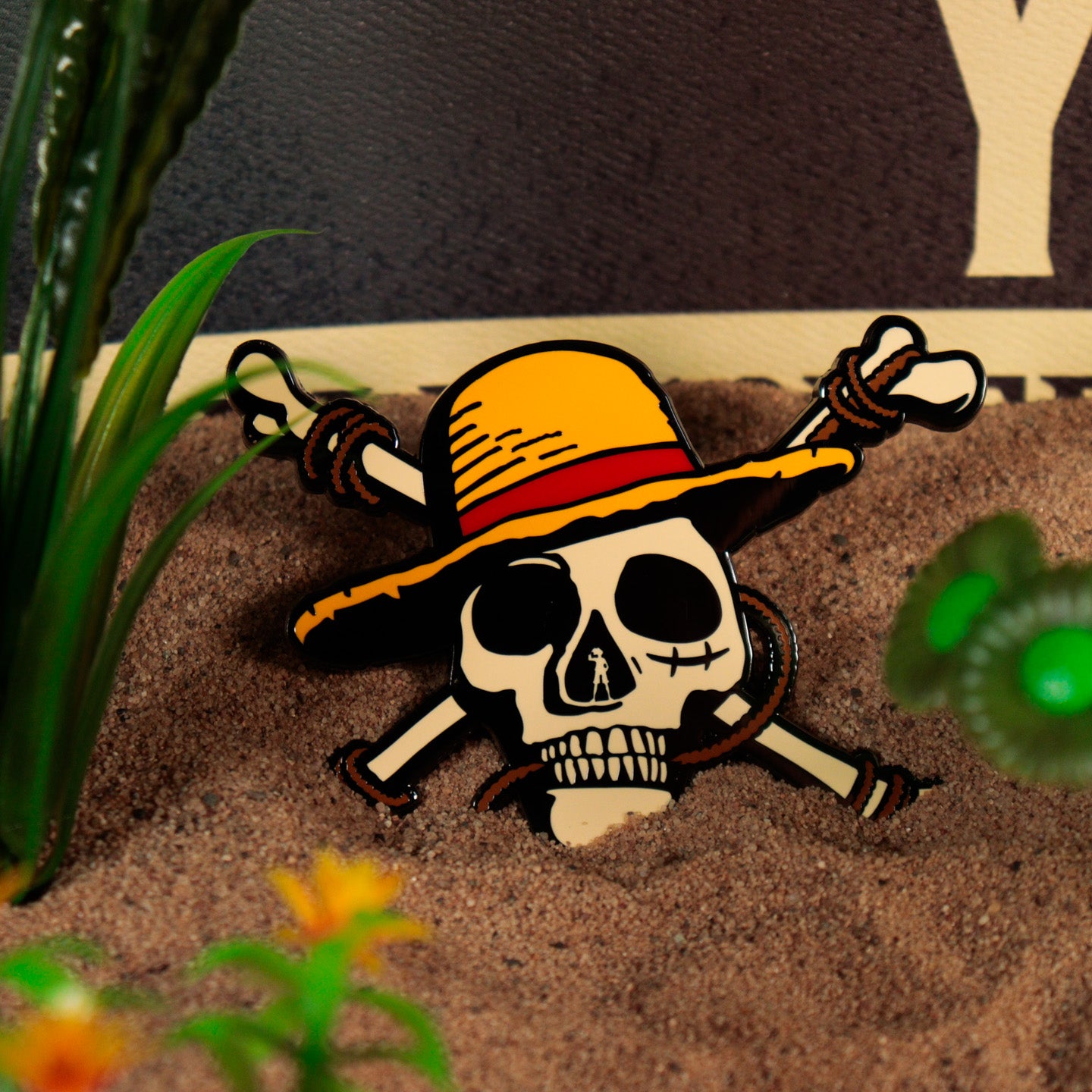 One Piece Limited Edition Jolly Roger Medallion