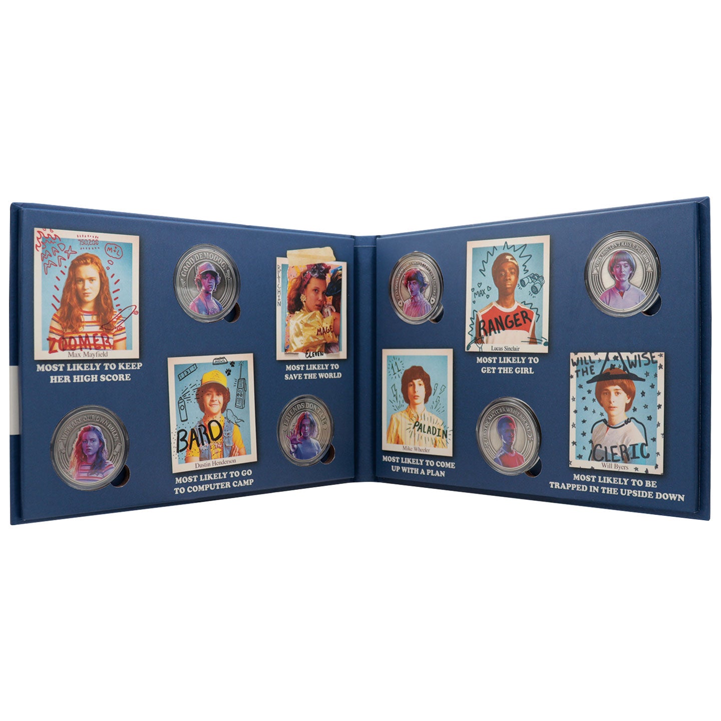 Stranger Things Yearbook Coin Album