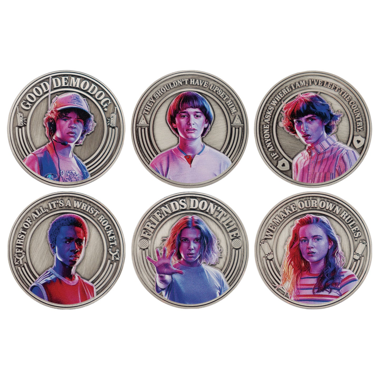 Stranger Things Yearbook Coin Album