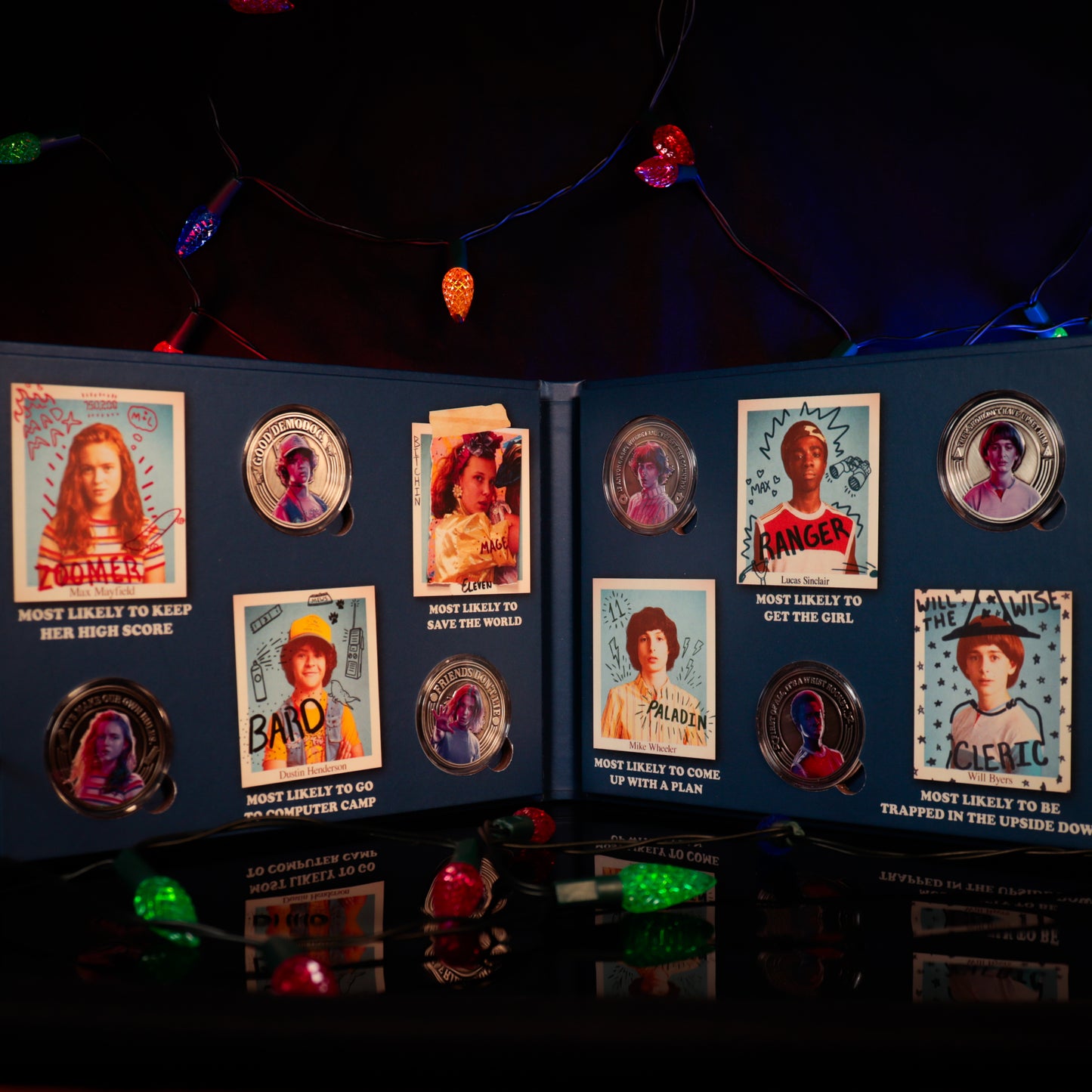 Stranger Things Yearbook Coin Album