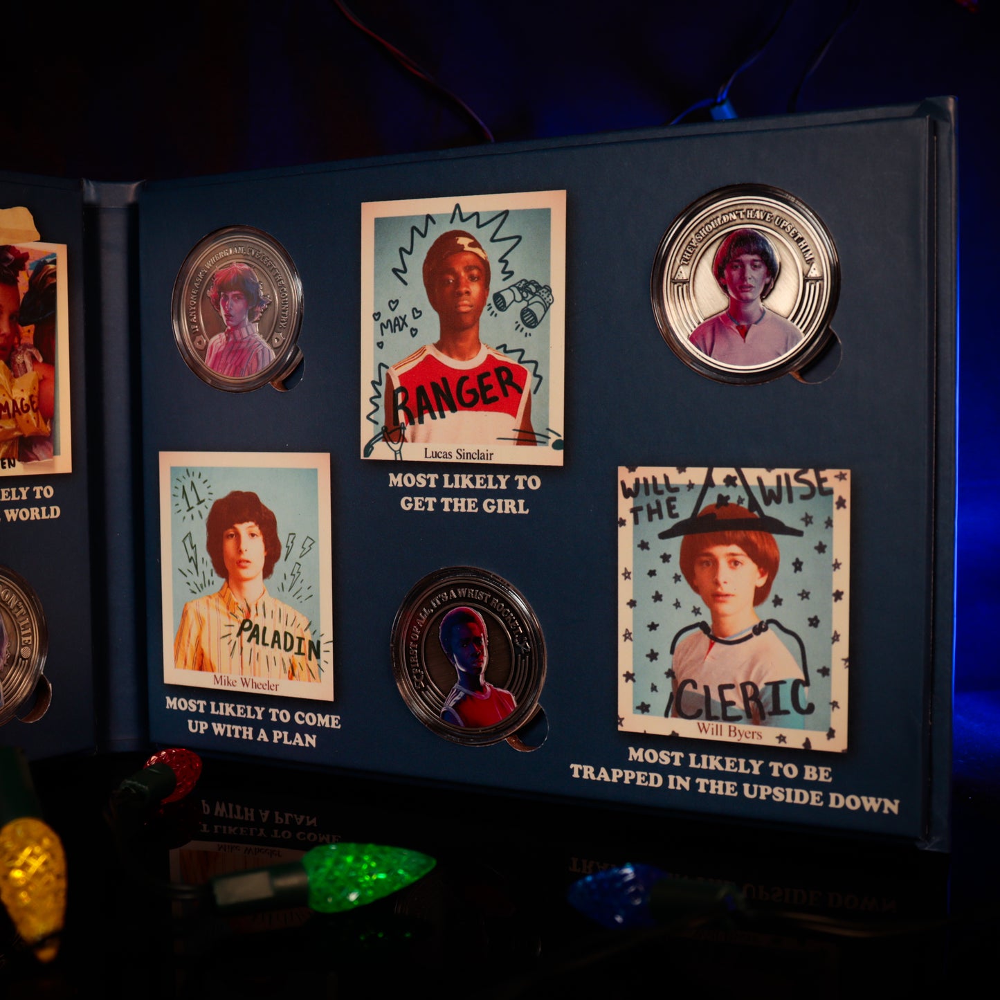 Stranger Things Yearbook Coin Album