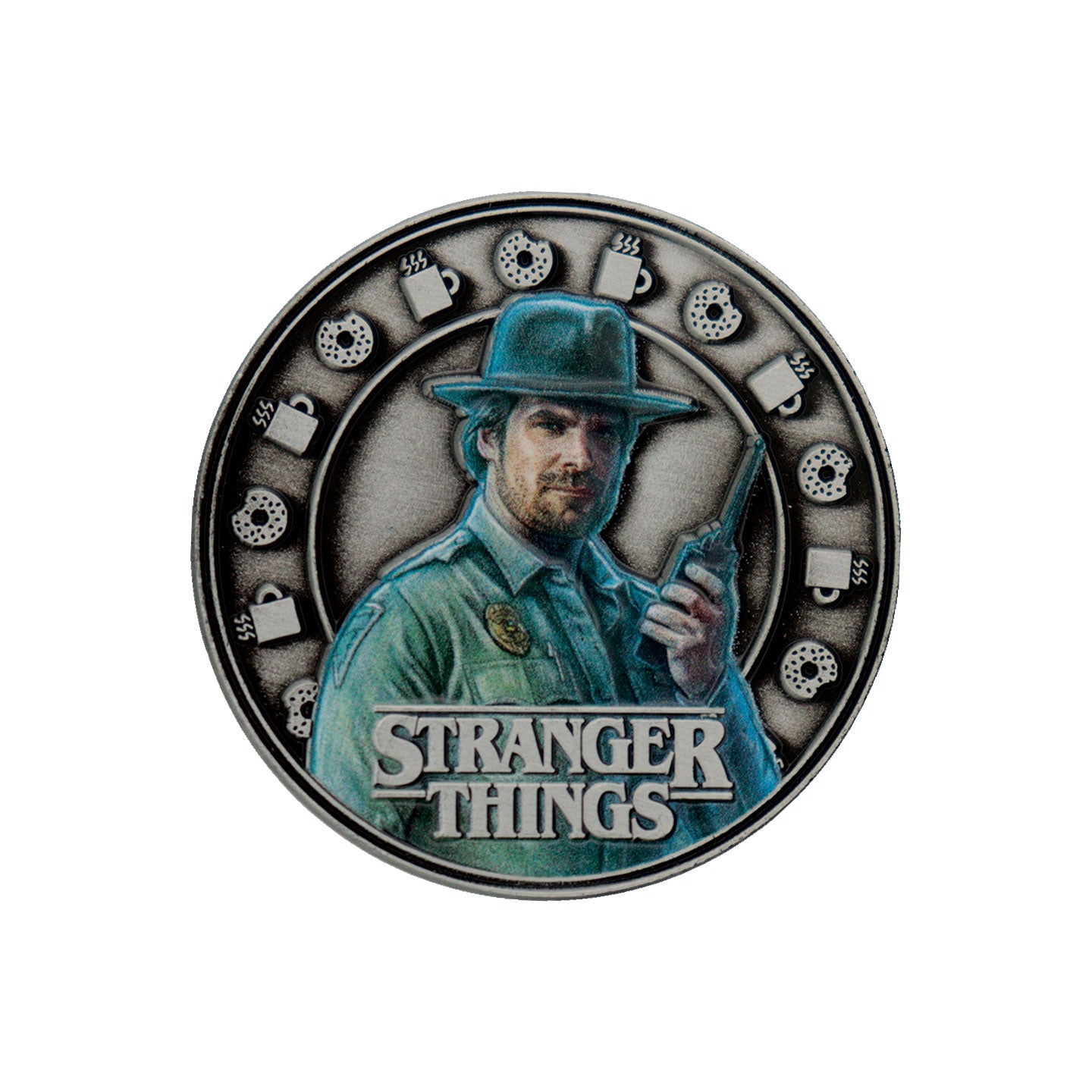 Stranger Things Eleven and Hopper Collectible Coin